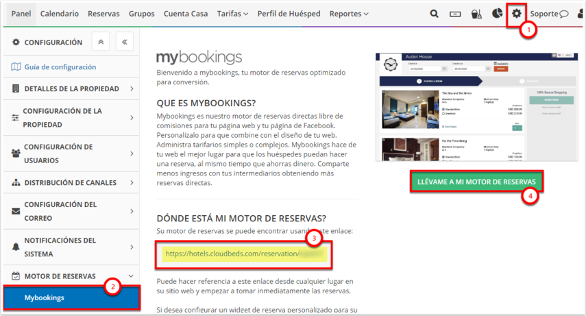 DEMO - El Bolsón - Configuración - Mybookings - Google Chrome