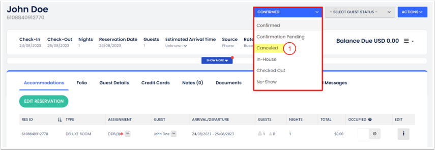 Change the reservation status to canceled 1.png