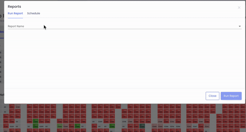 Standard pick-up reports in Signals.gif
