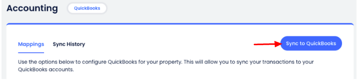 QuickBooks eşitleme genel bakış g&ouml;rseli
