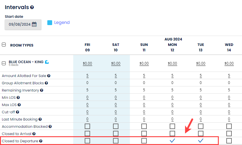 Çıkışa Kapalı kısıtlaması uygulanmış