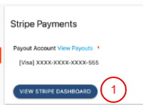 Exemple d’affichage des paiements Stripe
