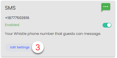 Configuración de SMS de Experiencia del huésped de Cloudbeds