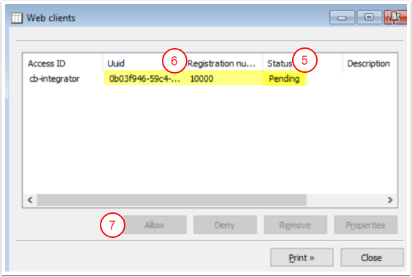 Allow WEB client access Visionline service 3.png